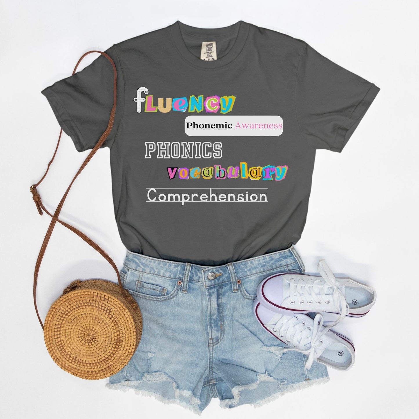 5 Pillars of Reading Tee