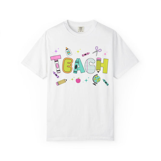 Teach Ransom Doodle Tee