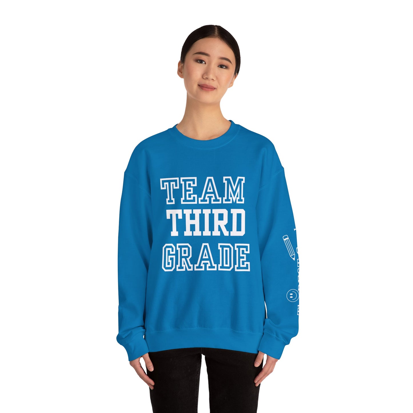 Third Grade Dream Team Sweatshirt w/ Sleeve Detail