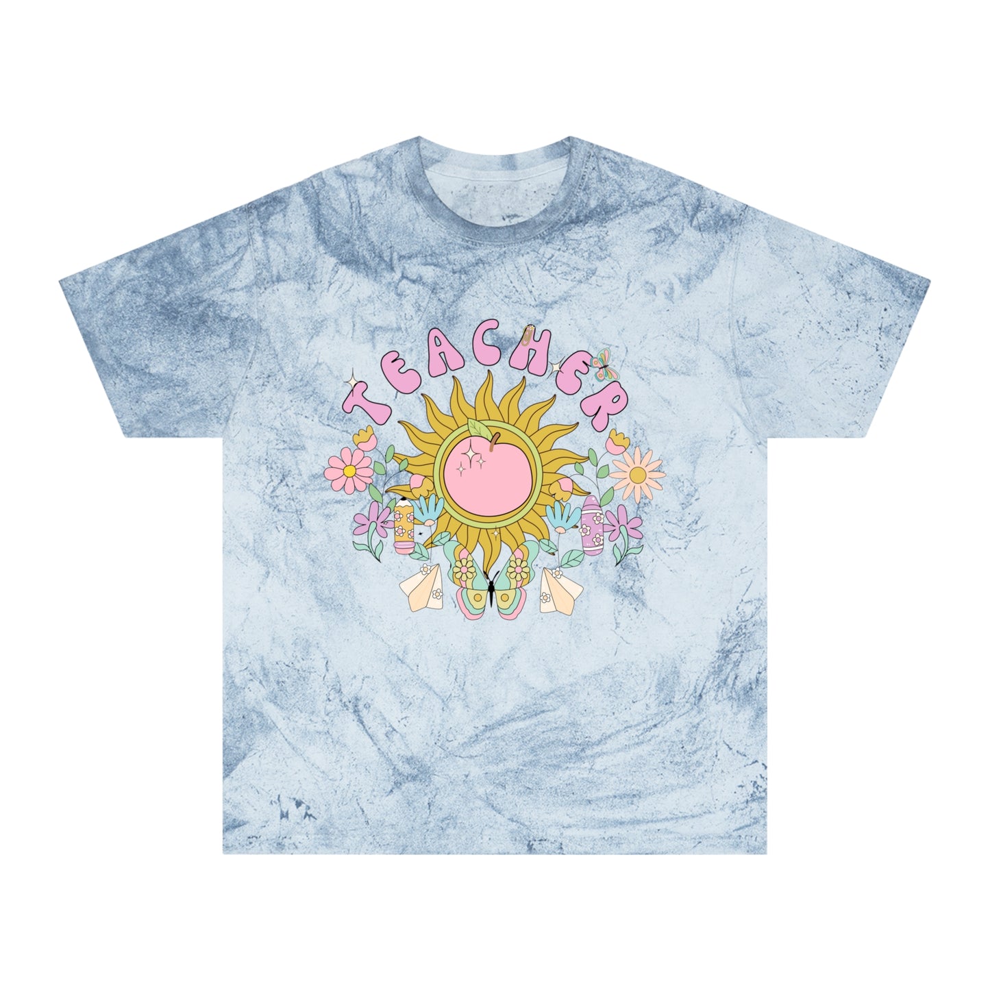Boho Teacher Color Blast Tee