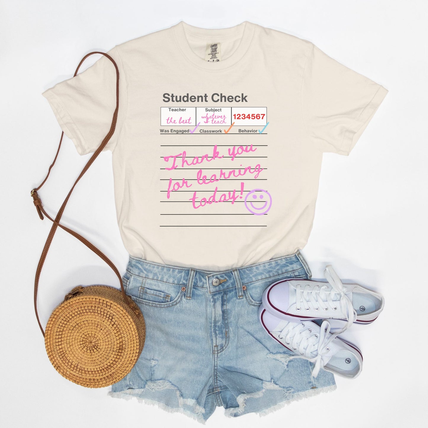 Student Check Thank you for learning Tee