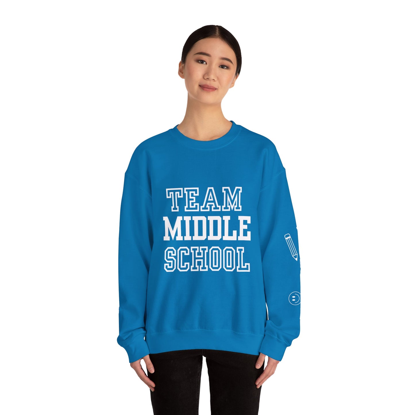 Middle School Dream Team Sweatshirt w/ Sleeve Detail