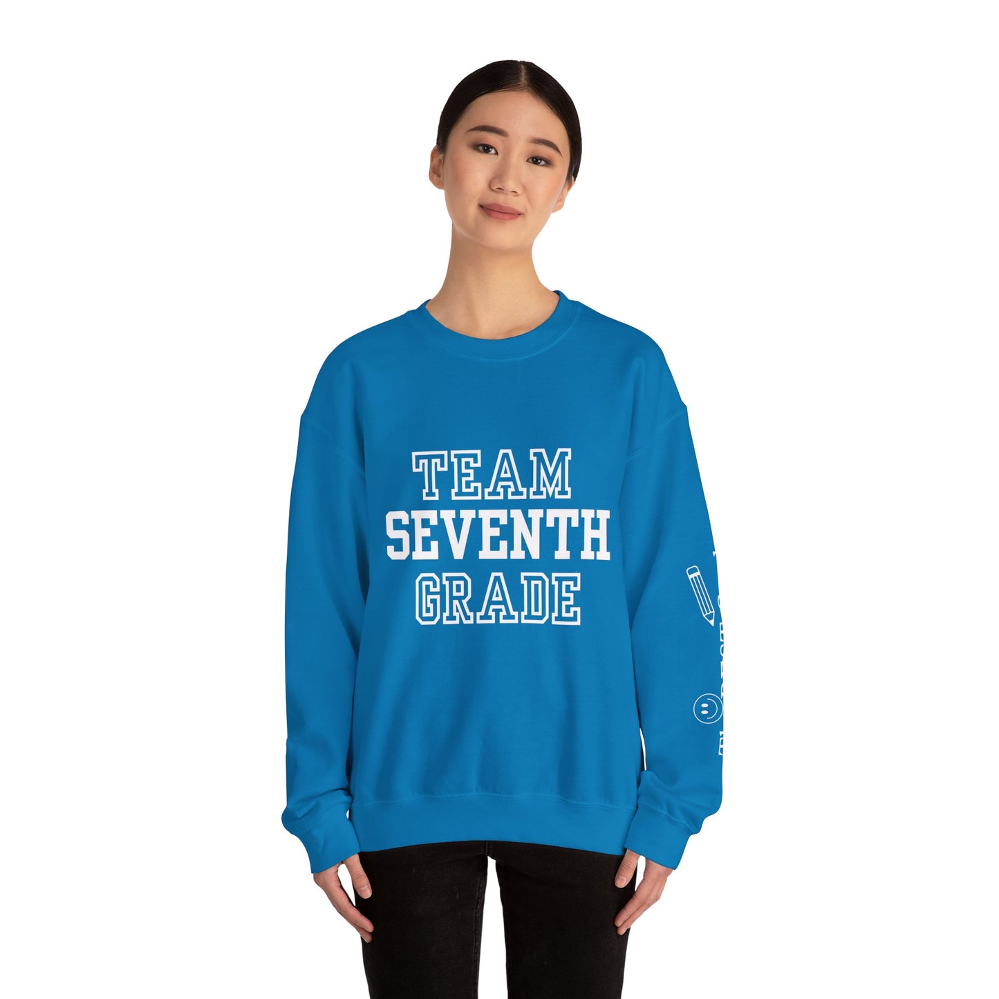 Seventh Grade Dream Team Sweatshirt w/ Sleeve Detail