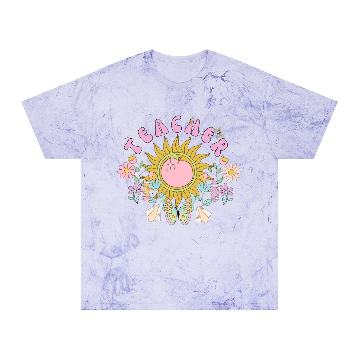 Boho Teacher Color Blast Tee