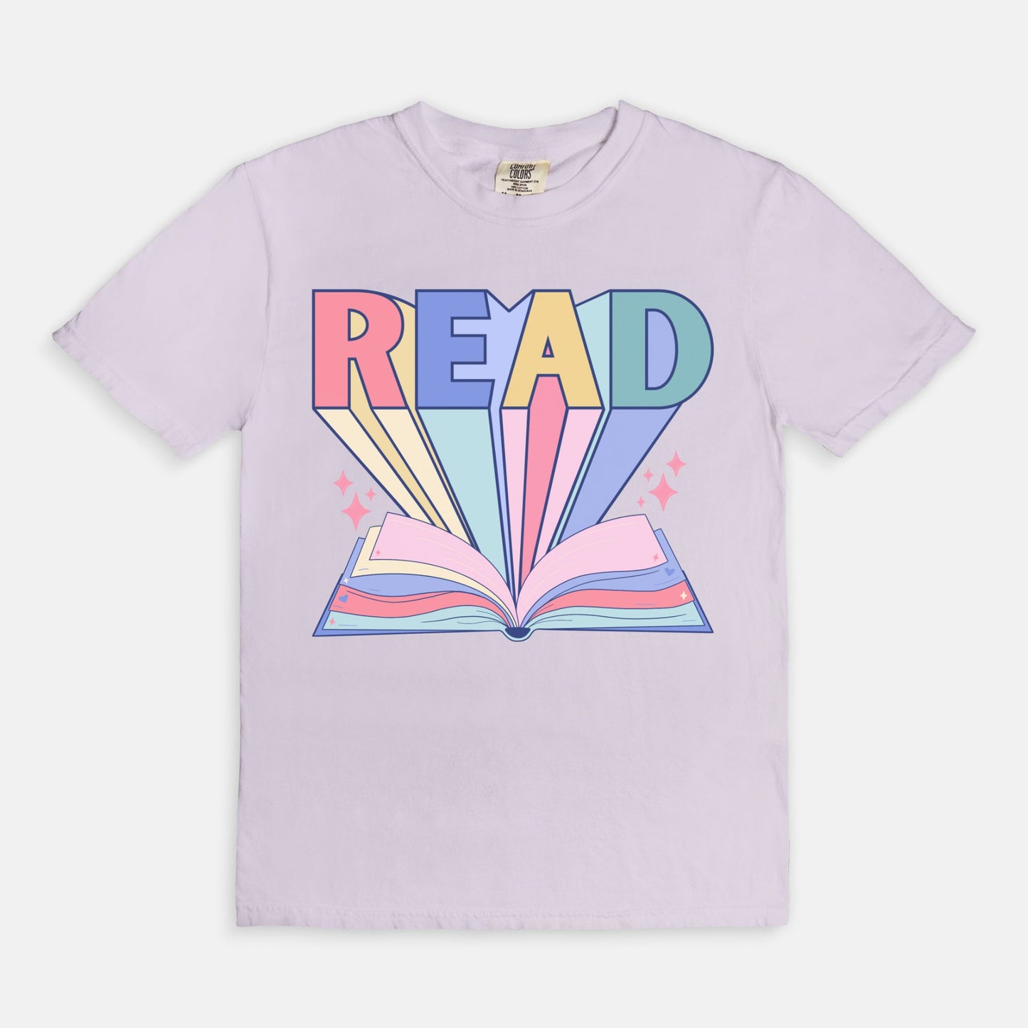 Read Retro Book Tee