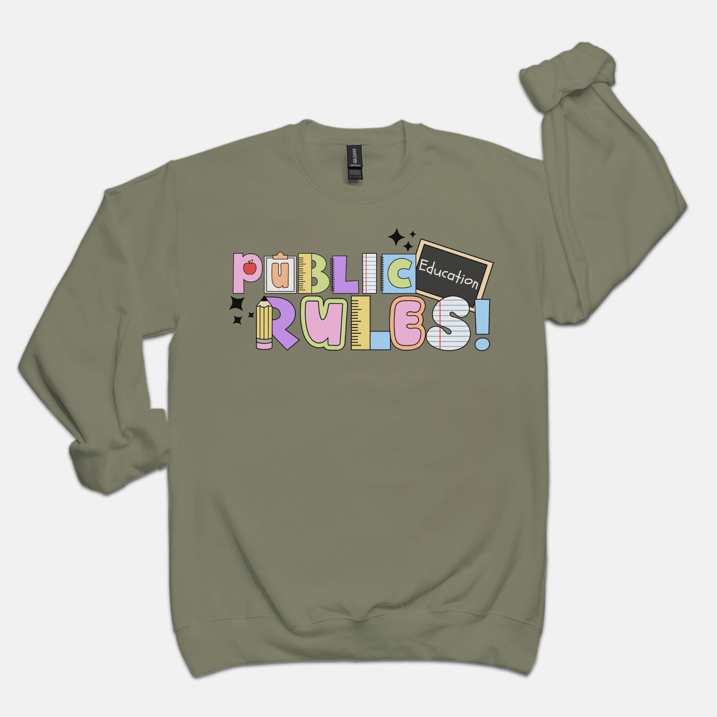 Public Education Rules Ransom Sweatshirt