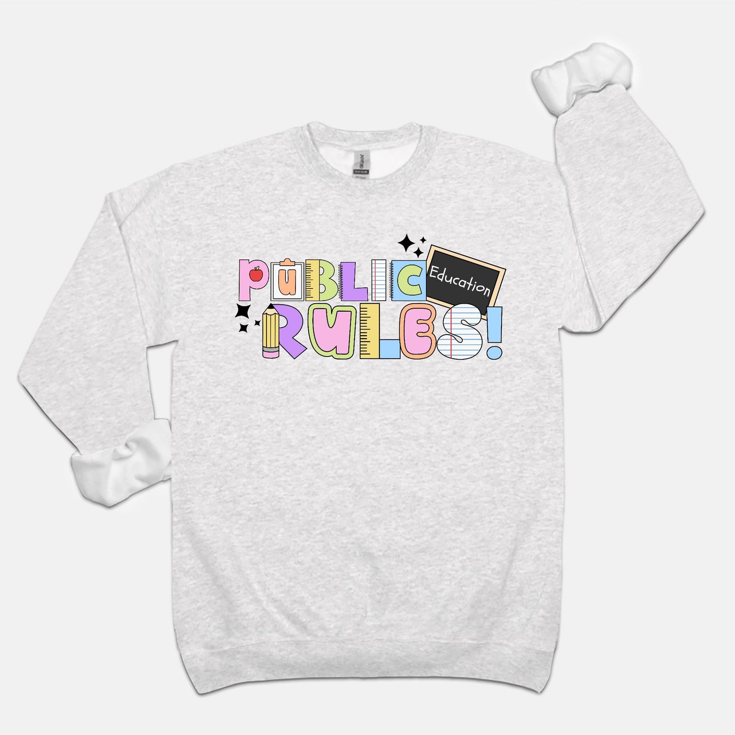 Public Education Rules Ransom Sweatshirt