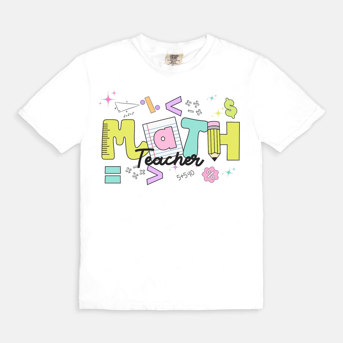 Ransom Math Teacher Tee