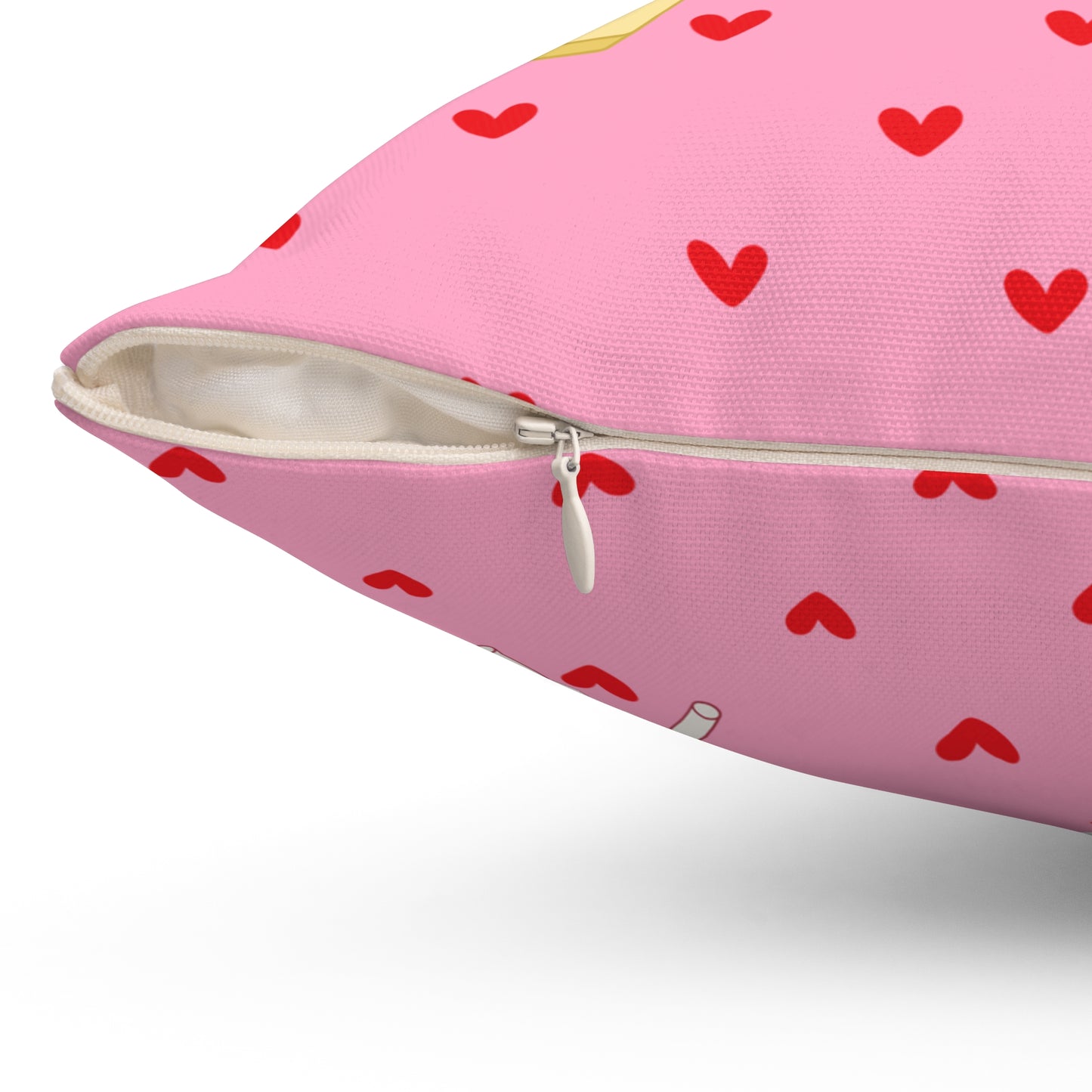 Affirmation Valentine Throw Pillow 18x18