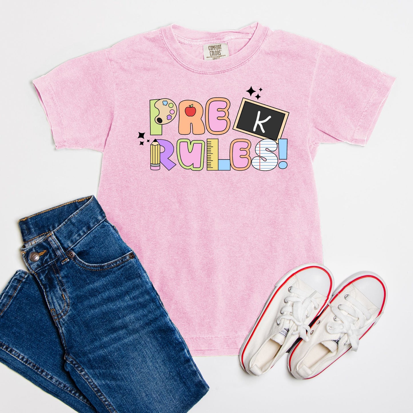 YOUTH Pre-K Rules Ransom Tee