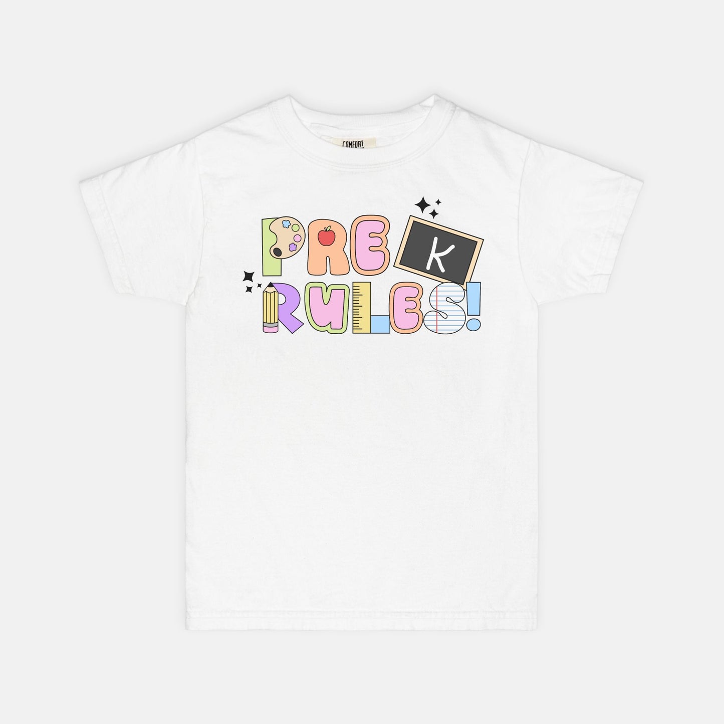YOUTH Pre-K Rules Ransom Tee