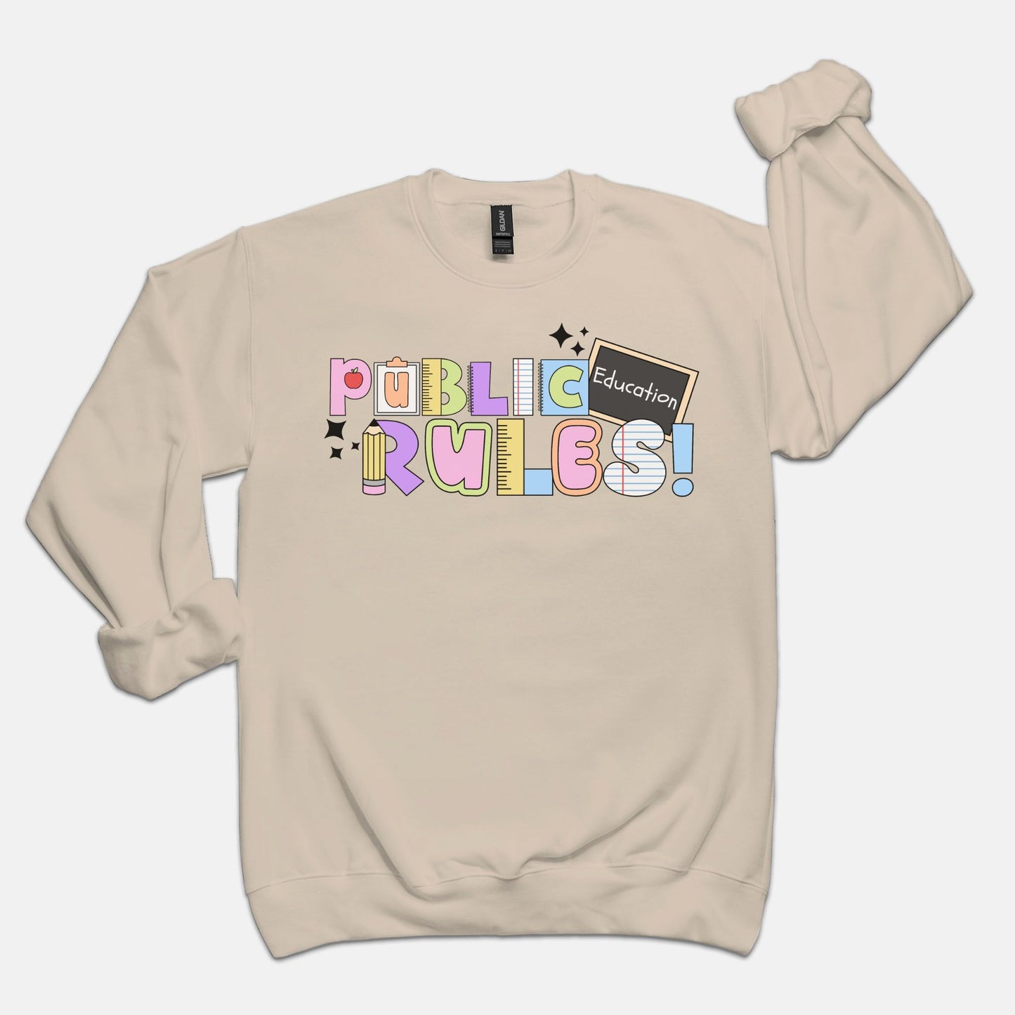 Public Education Rules Ransom Sweatshirt