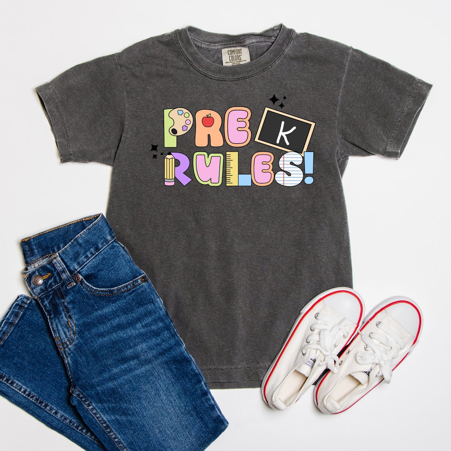 YOUTH Pre-K Rules Ransom Tee