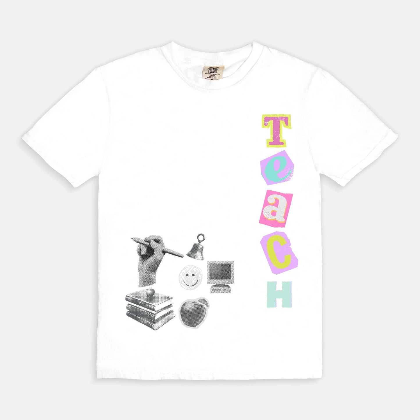 Grunge Nostalgic Teach Tee