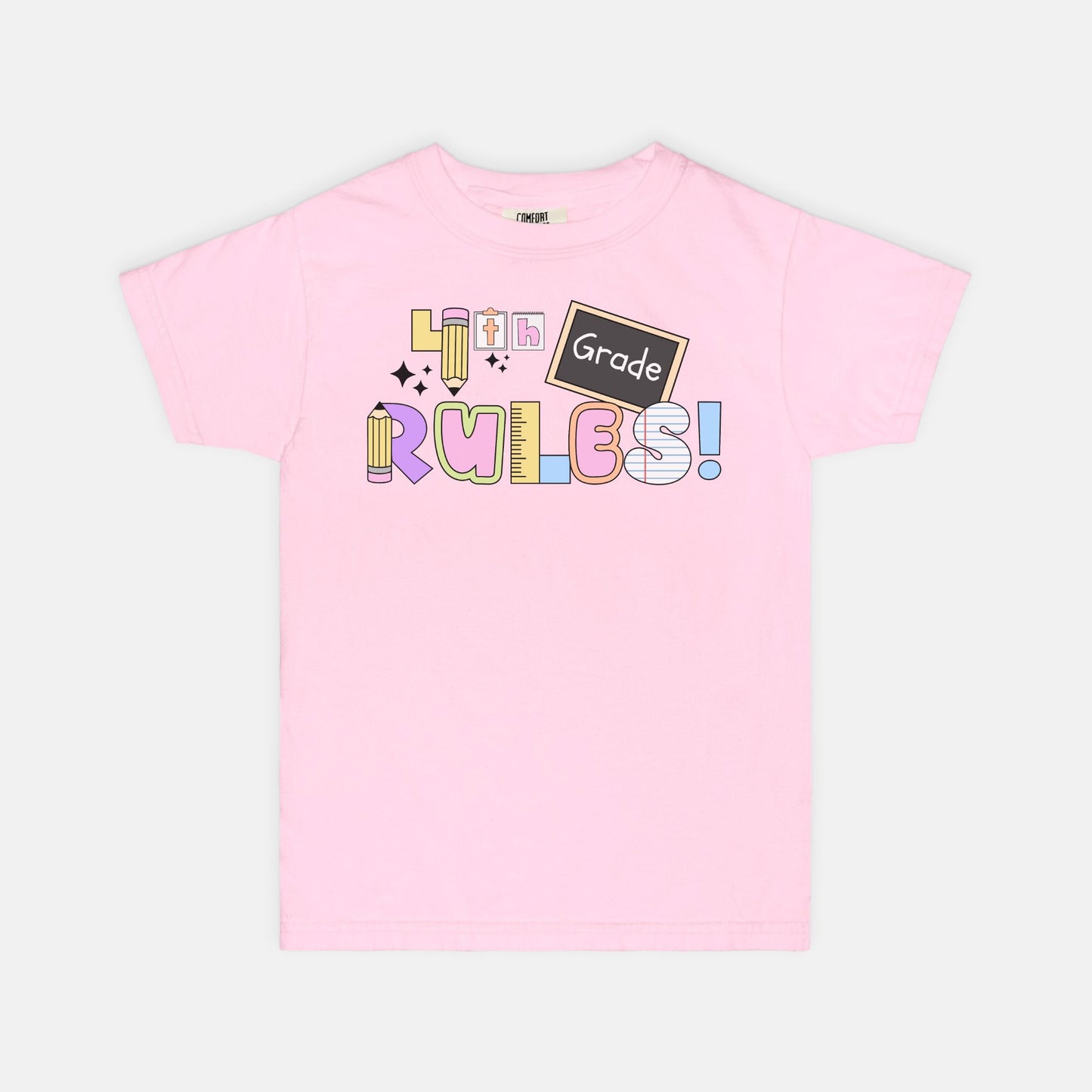 YOUTH 4th Grade Rules Ransom Tee