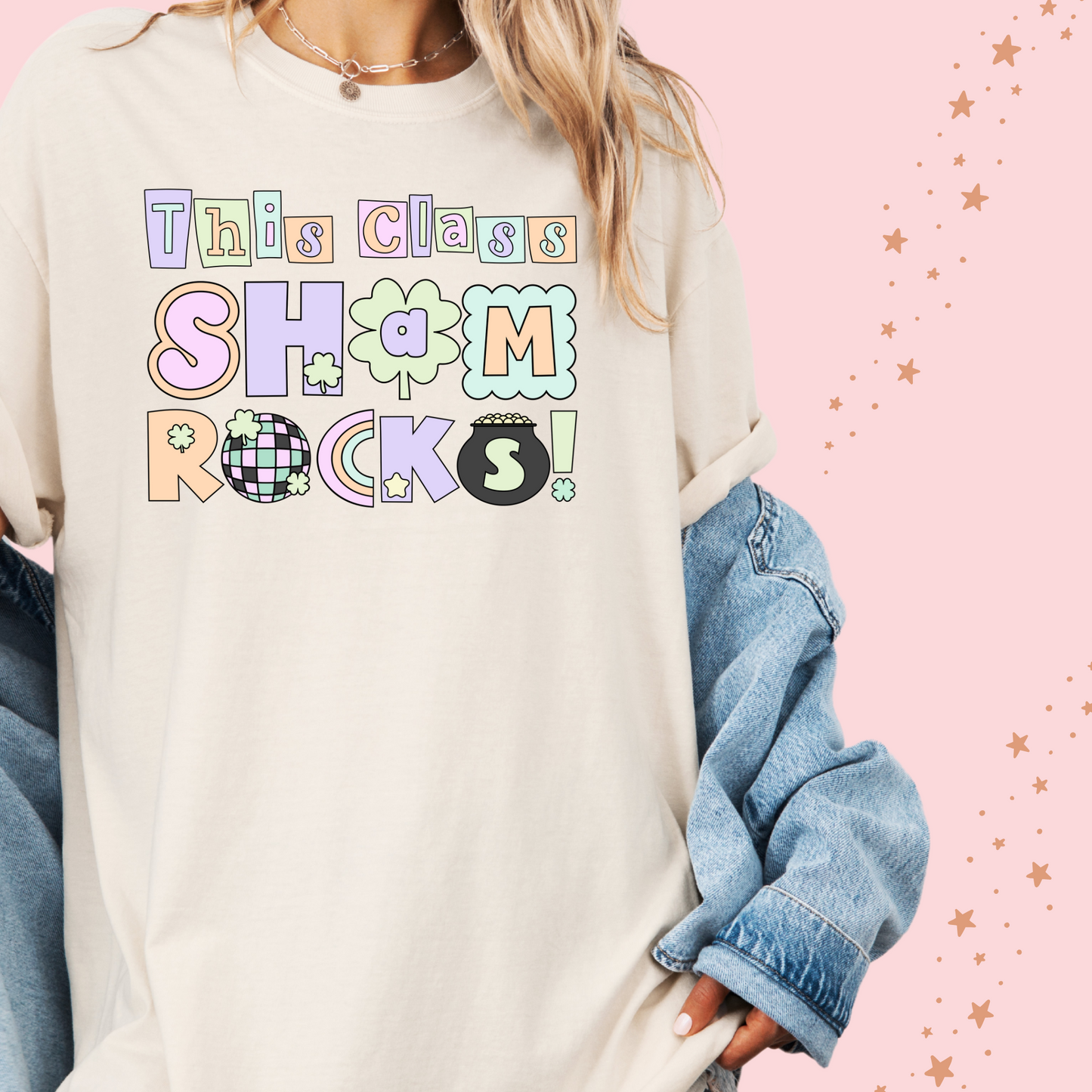 This Class Shamrocks Tee