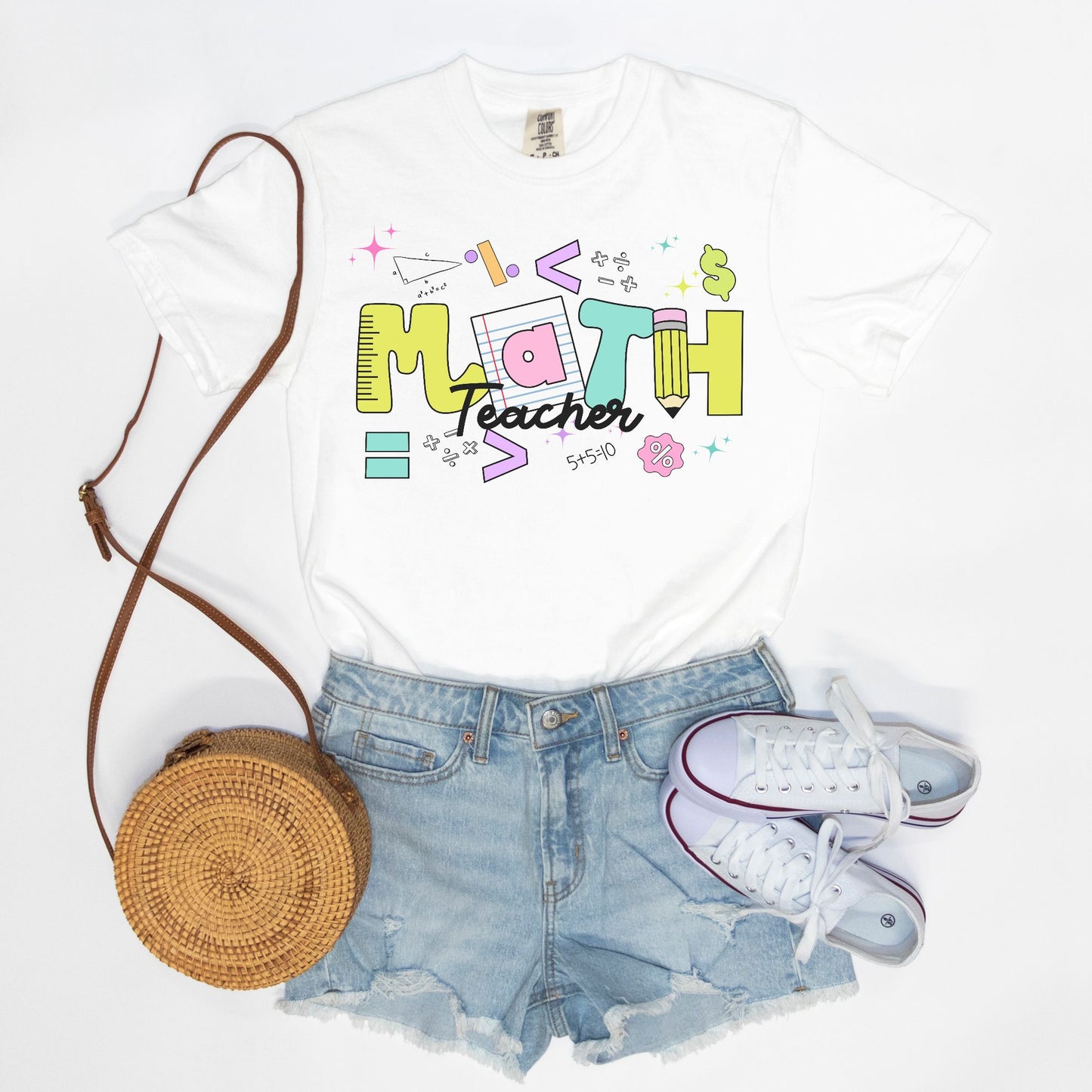Ransom Math Teacher Tee