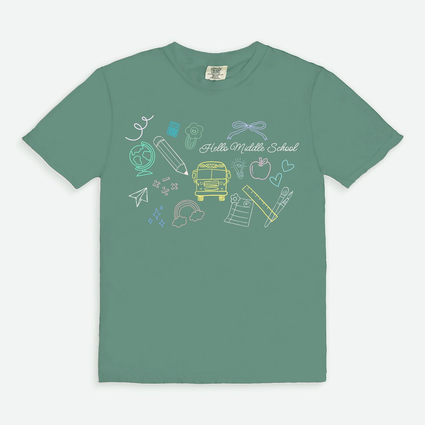 Middle School Chalkboard Tee