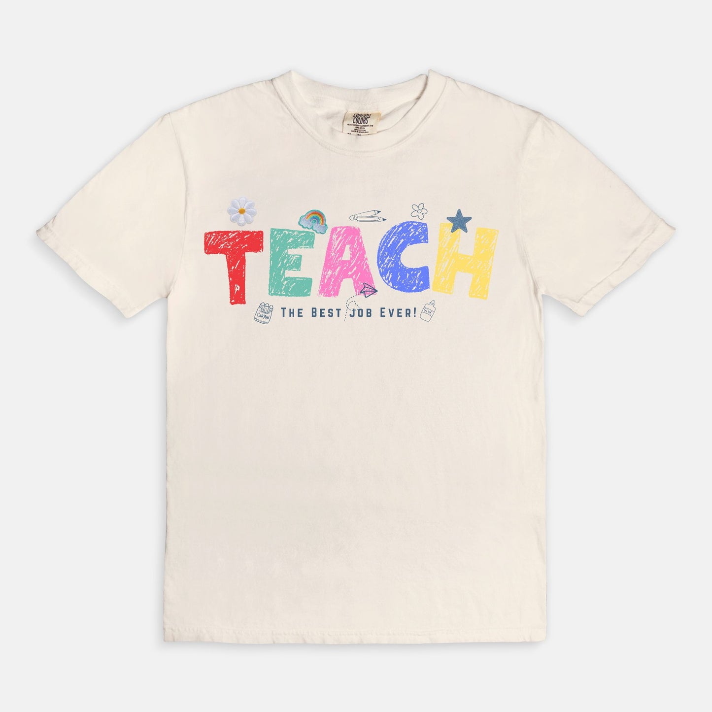 Crayon Teach Tee