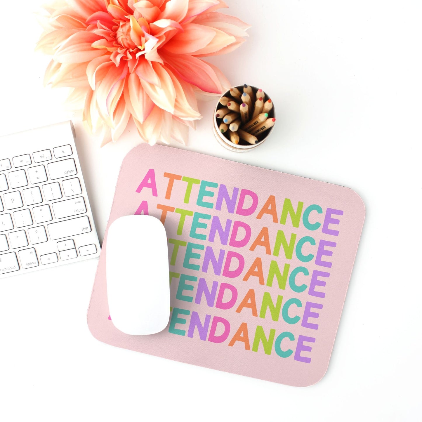 Attendance Mousepad PINK