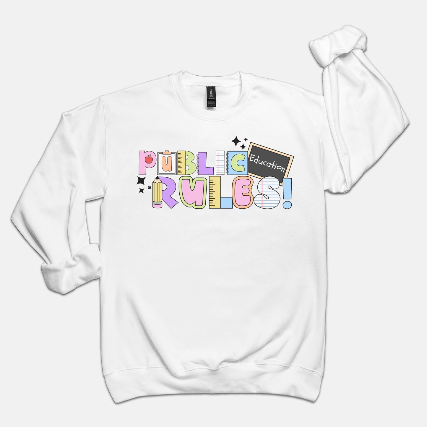 Public Education Rules Ransom Sweatshirt
