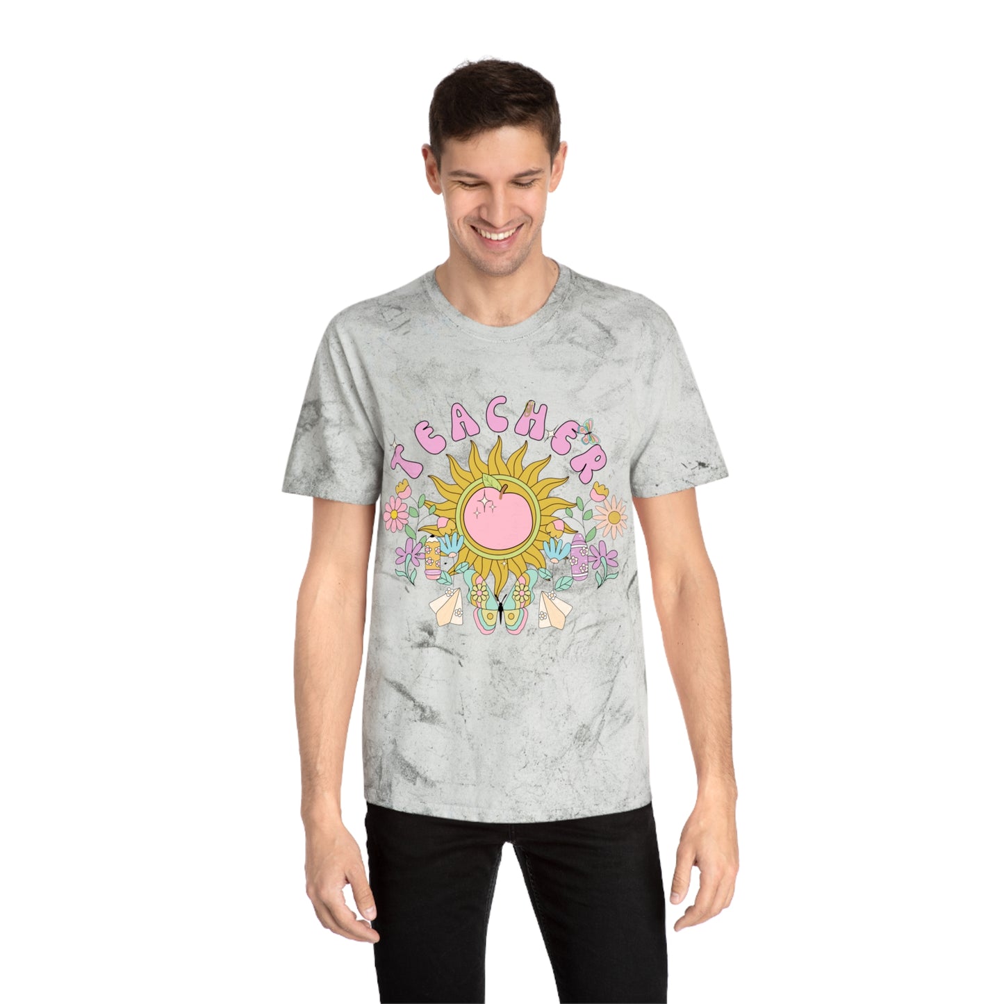 Boho Teacher Color Blast Tee