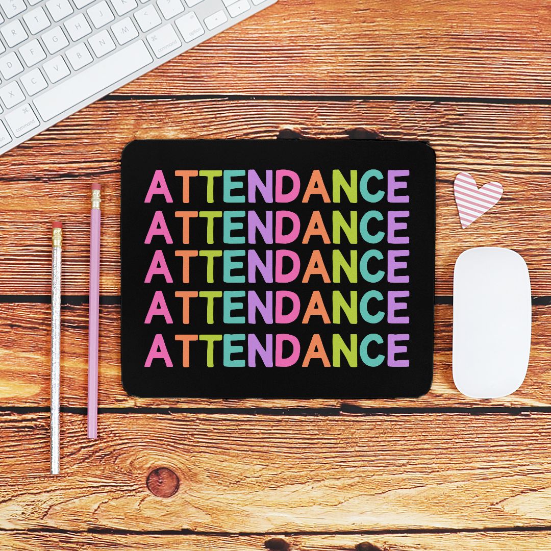 Attendance Mousepad - BLACK