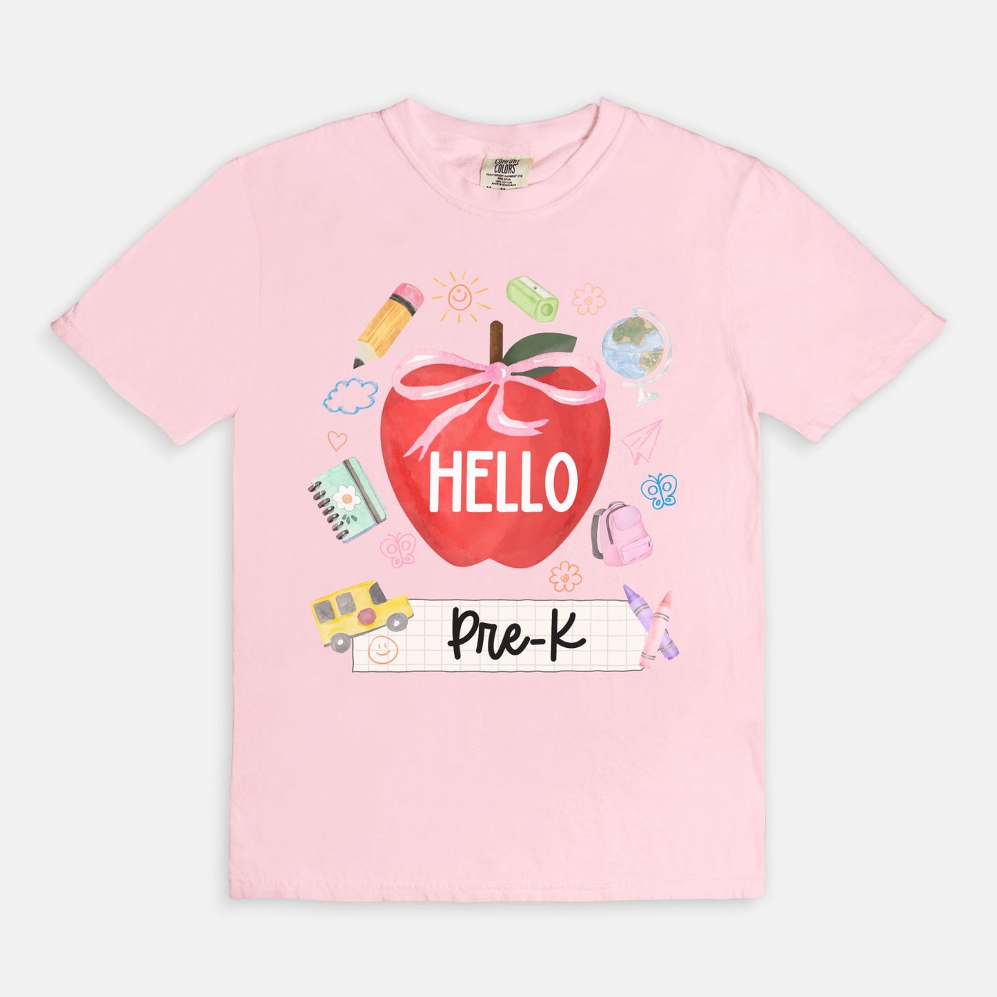 Hello Pre-K Apple Tee