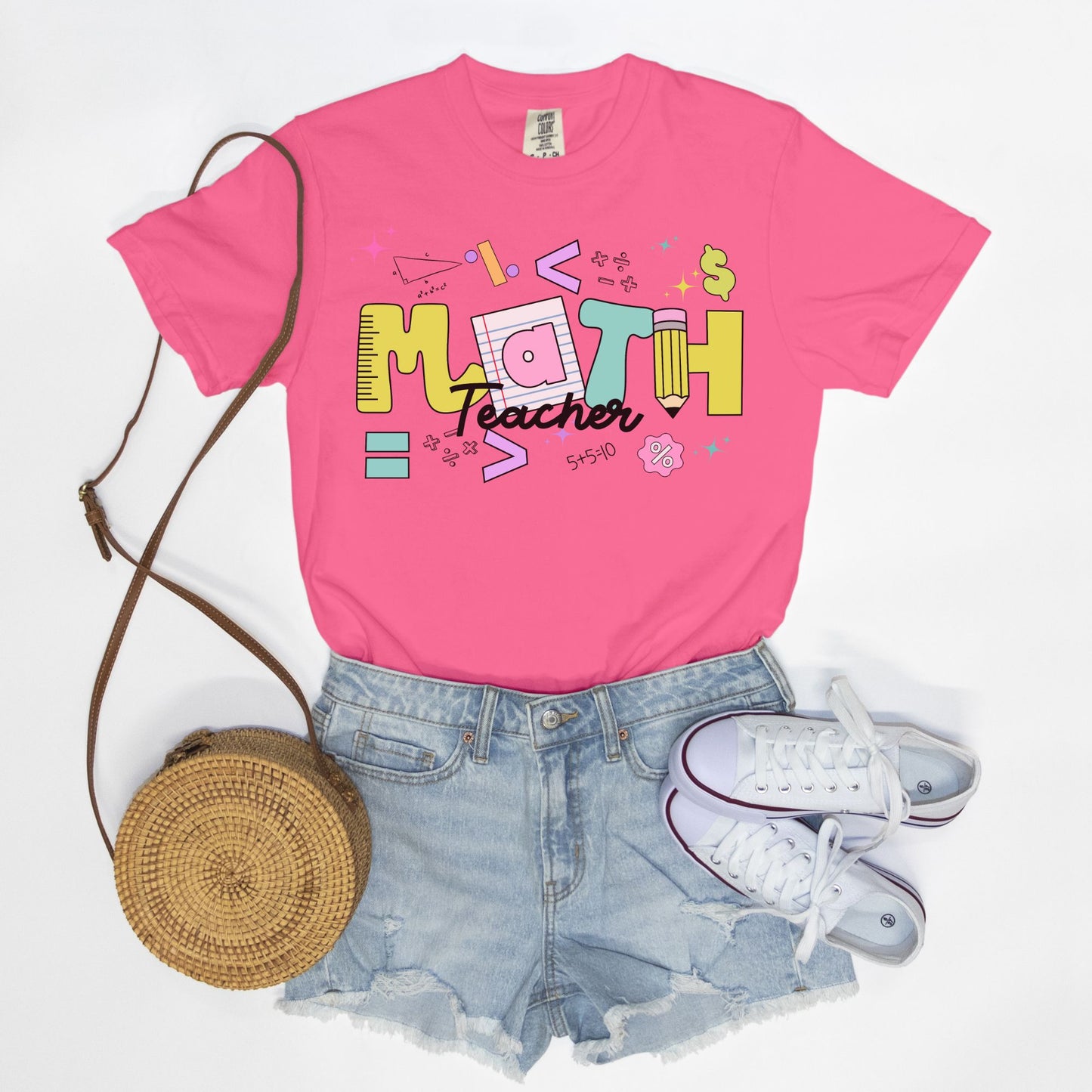 Ransom Math Teacher Tee