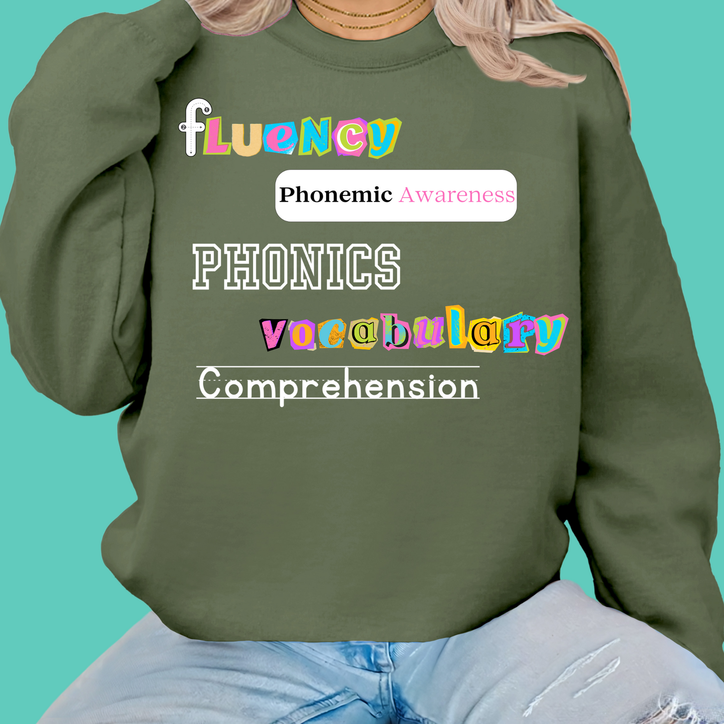 5 Pillars of Reading Sweatshirt