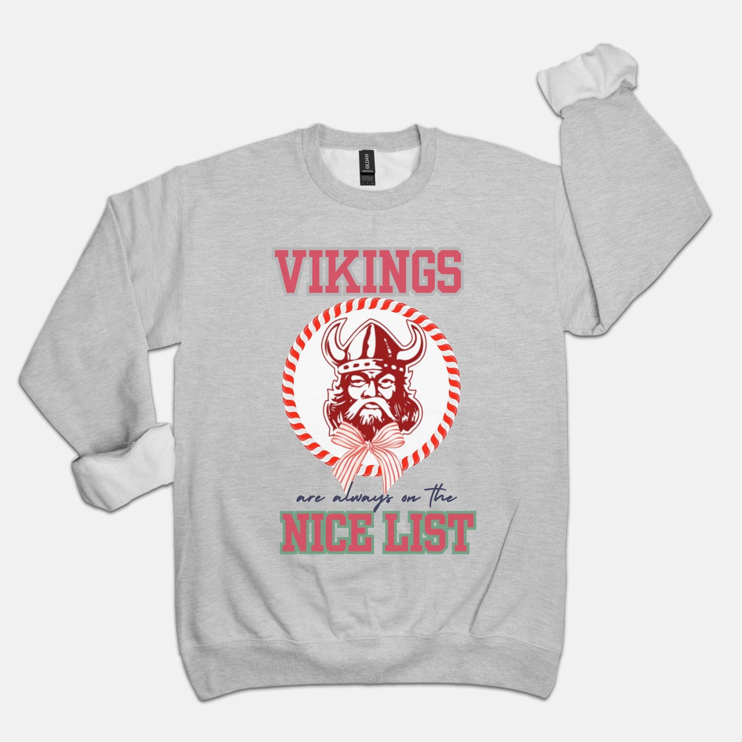 *CUSTOM MASCOT* Nice List Sweatshirt