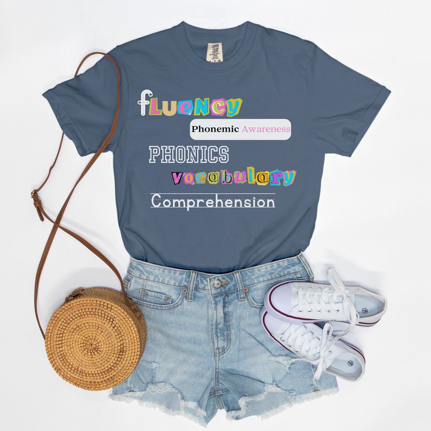 5 Pillars of Reading Tee