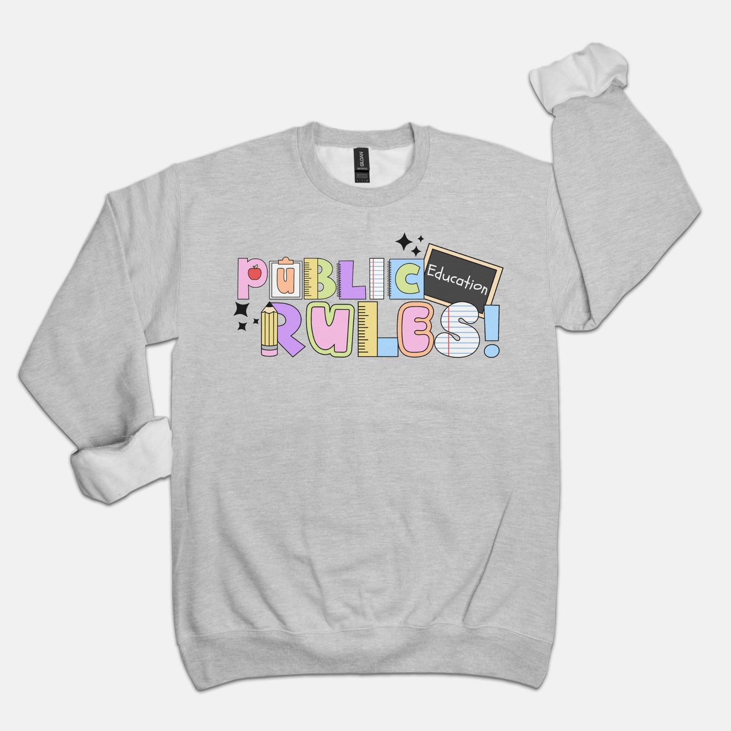 Public Education Rules Ransom Sweatshirt
