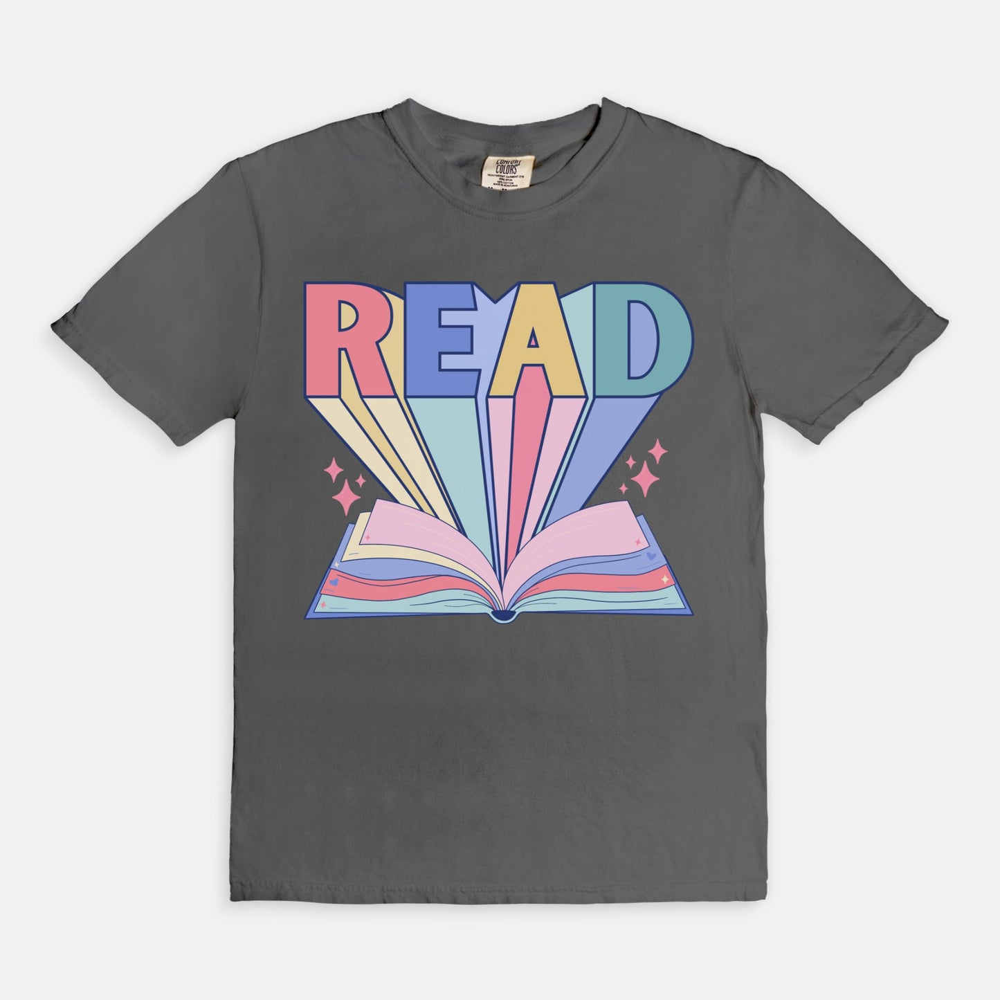 Read Retro Book Tee