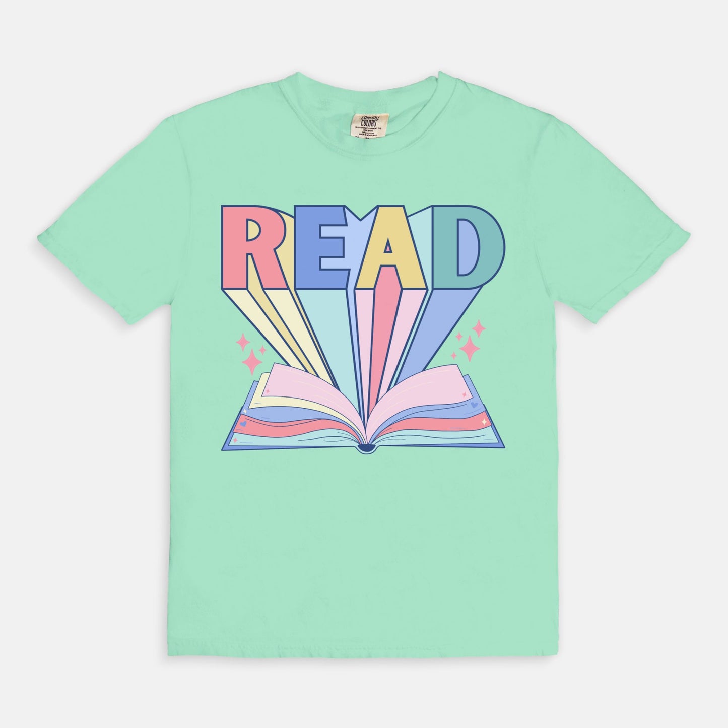 Read Retro Book Tee