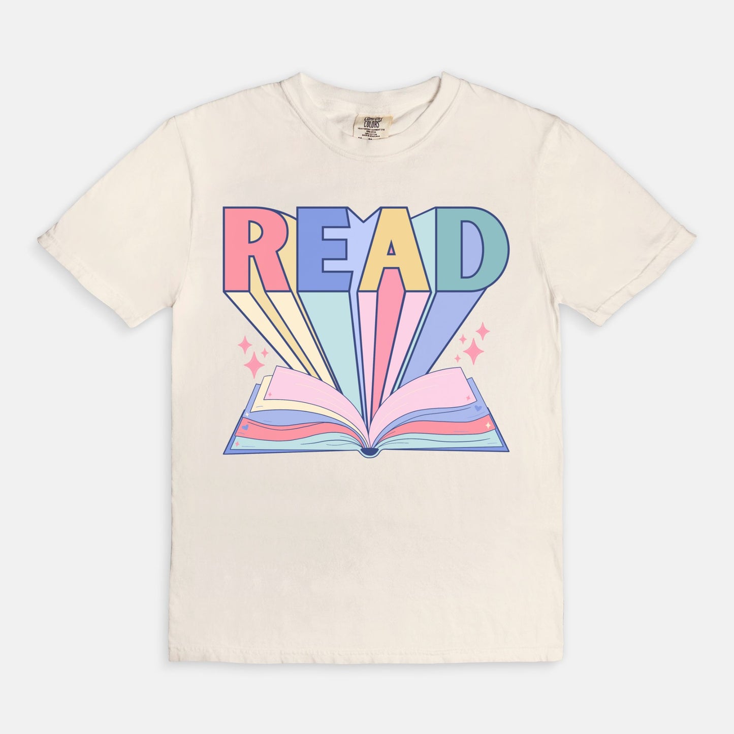 Read Retro Book Tee