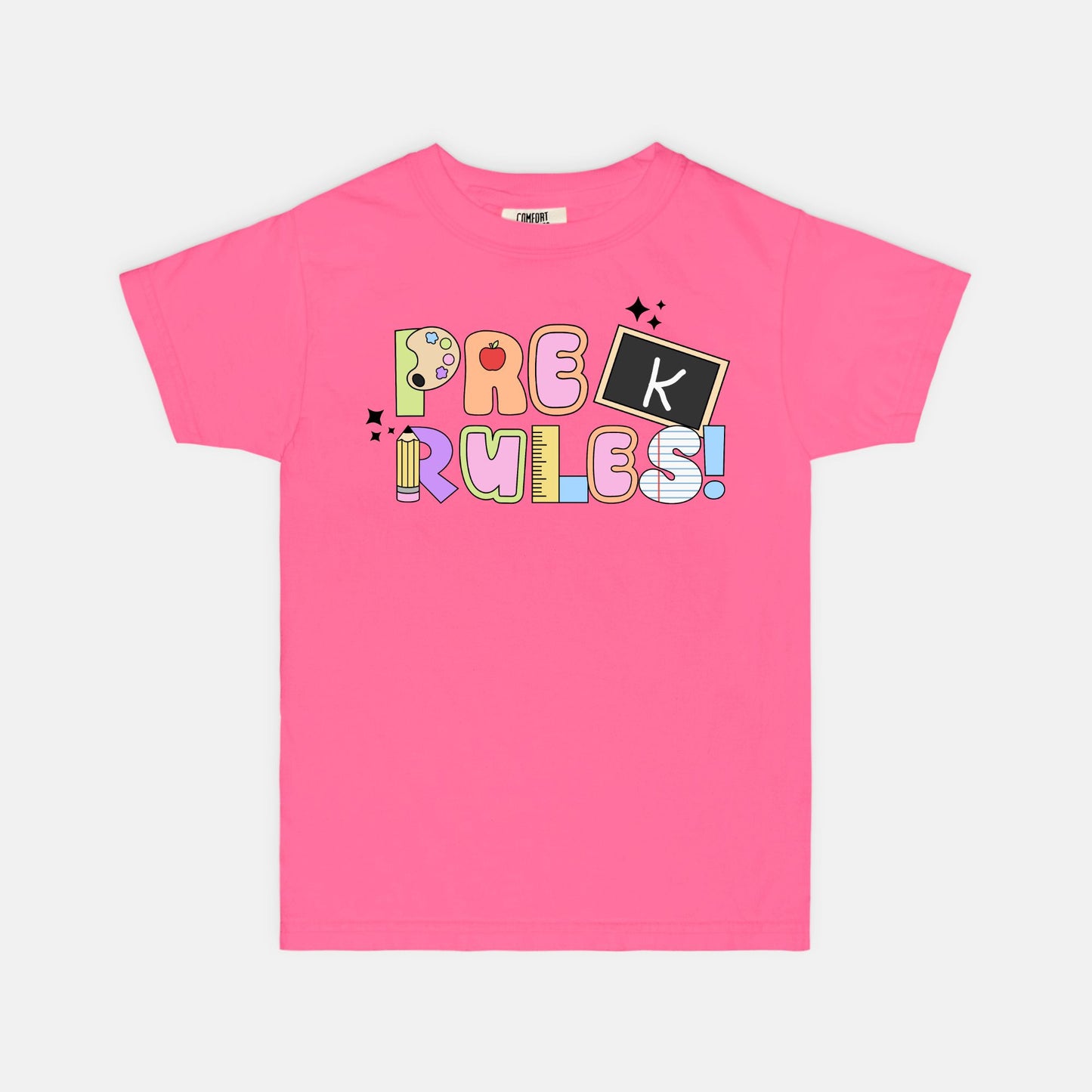 YOUTH Pre-K Rules Ransom Tee