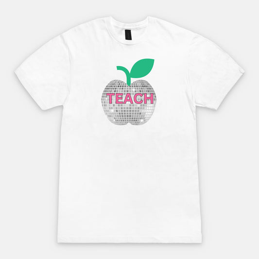 Disco Apple TEACH tee