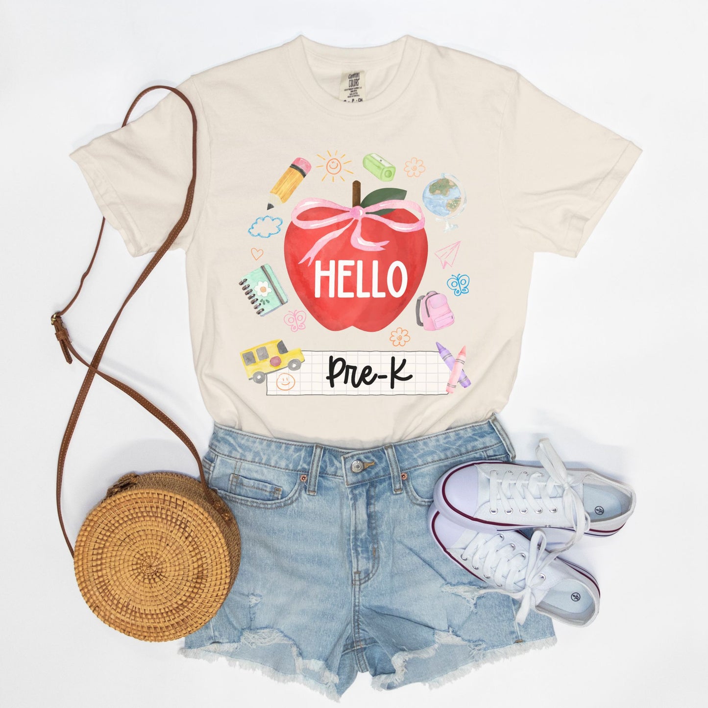 Hello Pre-K Apple Tee