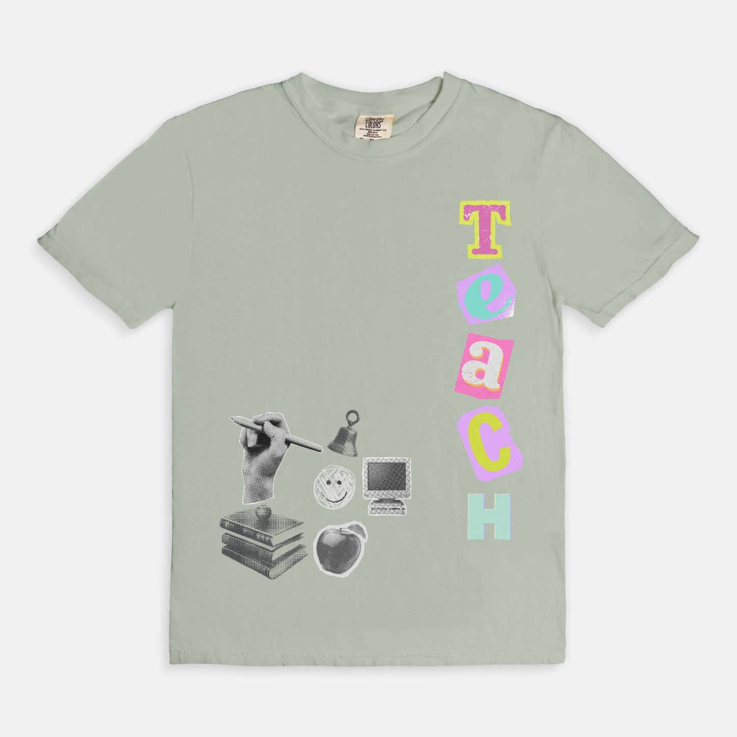 Grunge Nostalgic Teach Tee