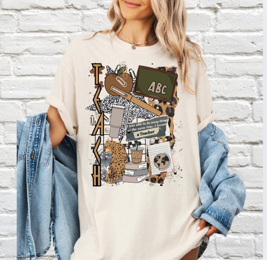 Grungy Teacher Tee