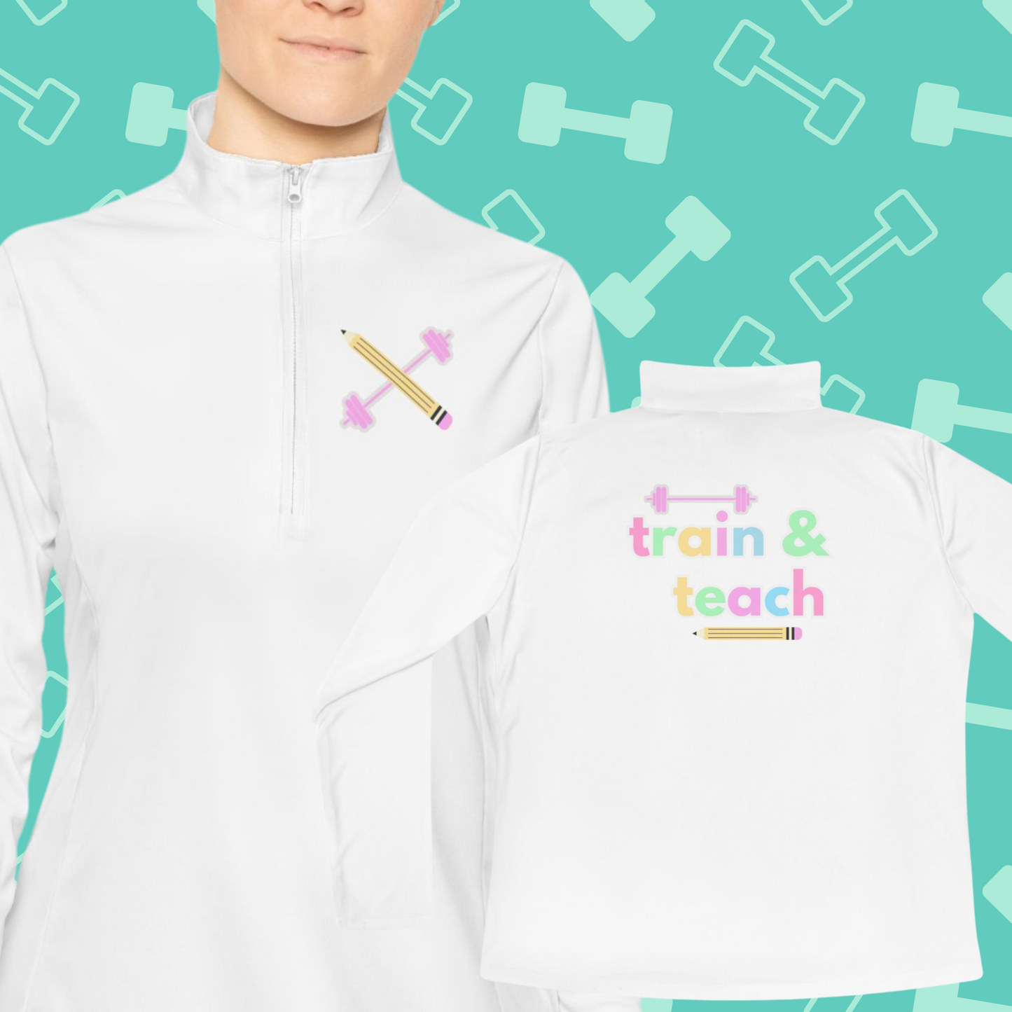 Train & Teach Quarter Zip LADIES FIT - Tech Gear