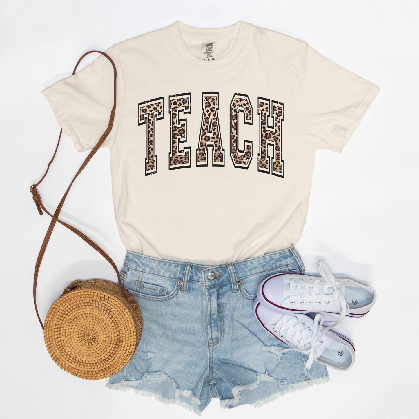 Leopard Teach Varsity Tee