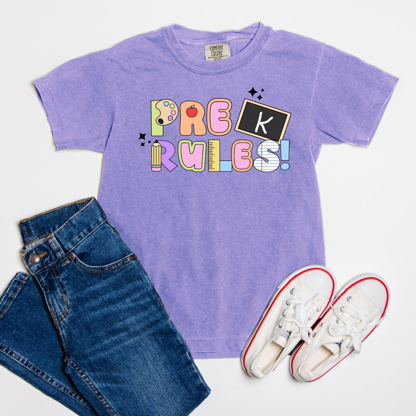 YOUTH Pre-K Rules Ransom Tee