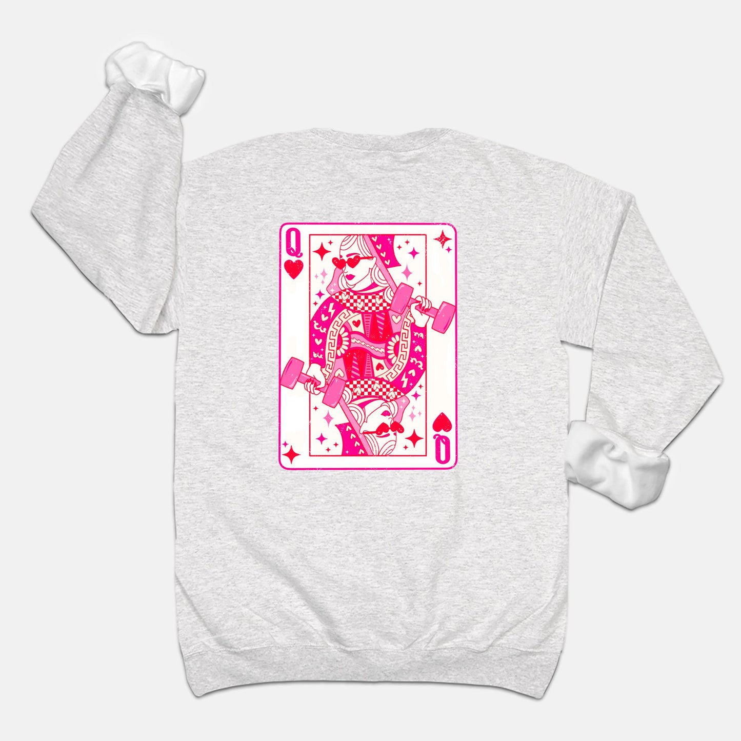 Queen of the Gym Crewneck Sweatshirt