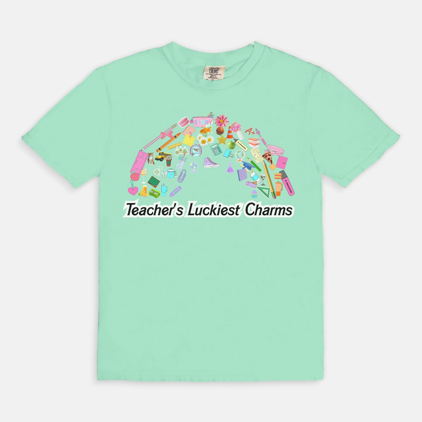 Teacher's Luckiest Charms Tee