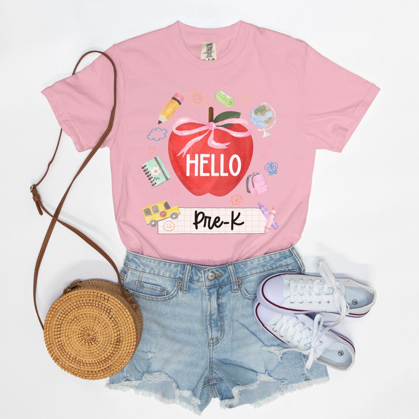 Hello Pre-K Apple Tee