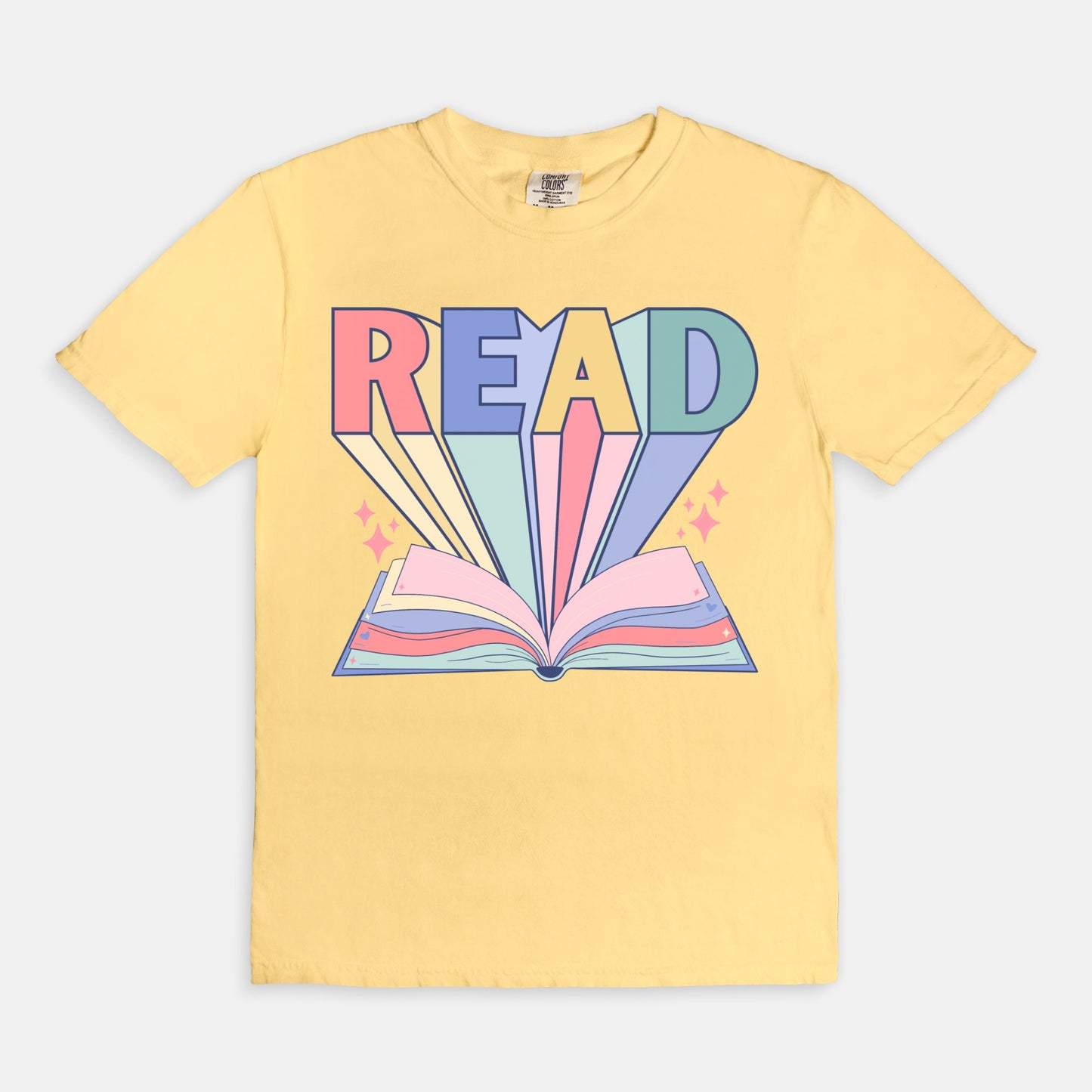 Read Retro Book Tee