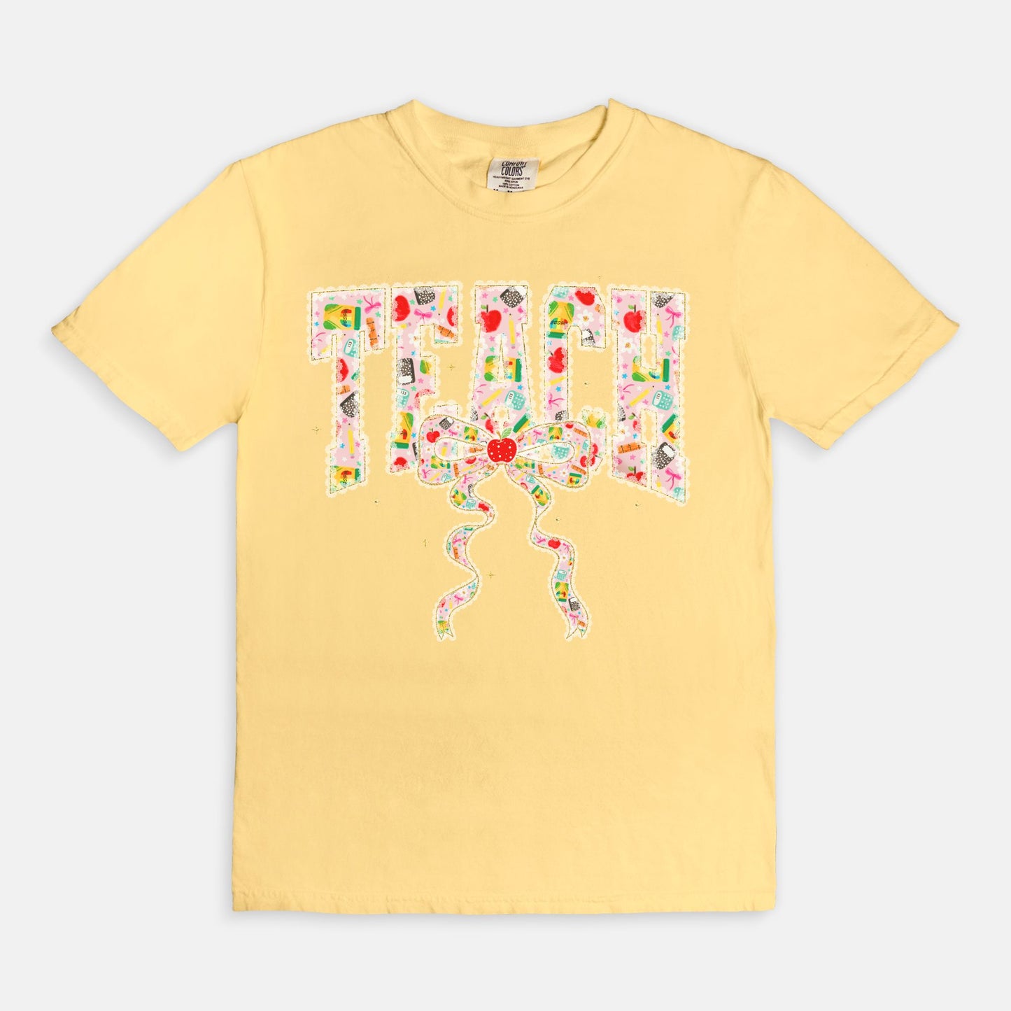 School Supplies Teach Coquette Tee
