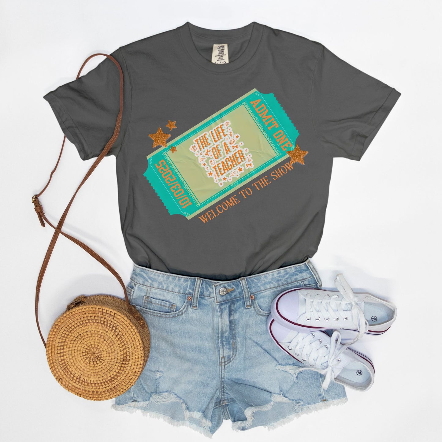 Ticket Life of a Teacher Tee